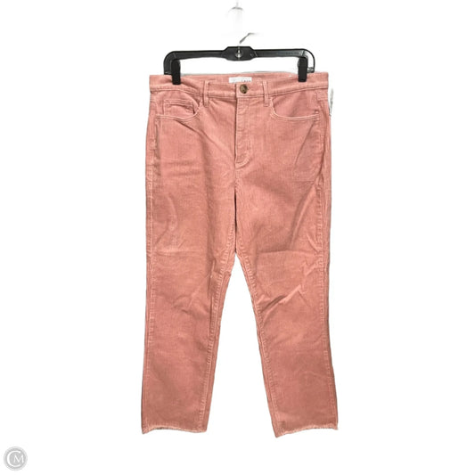 Pants Corduroy By Loft In Pink, Size: 8