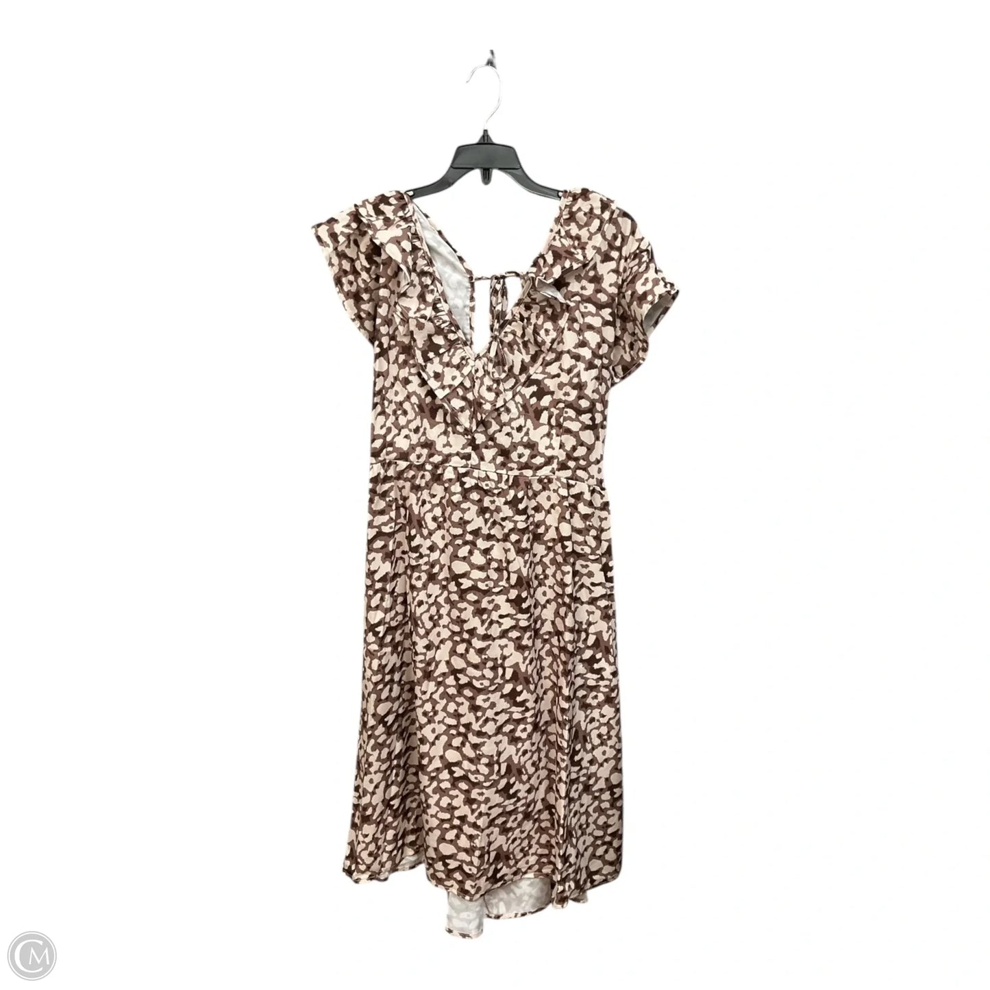 Dress Casual Short By Clothes Mentor In Animal Print, Size: 3x
