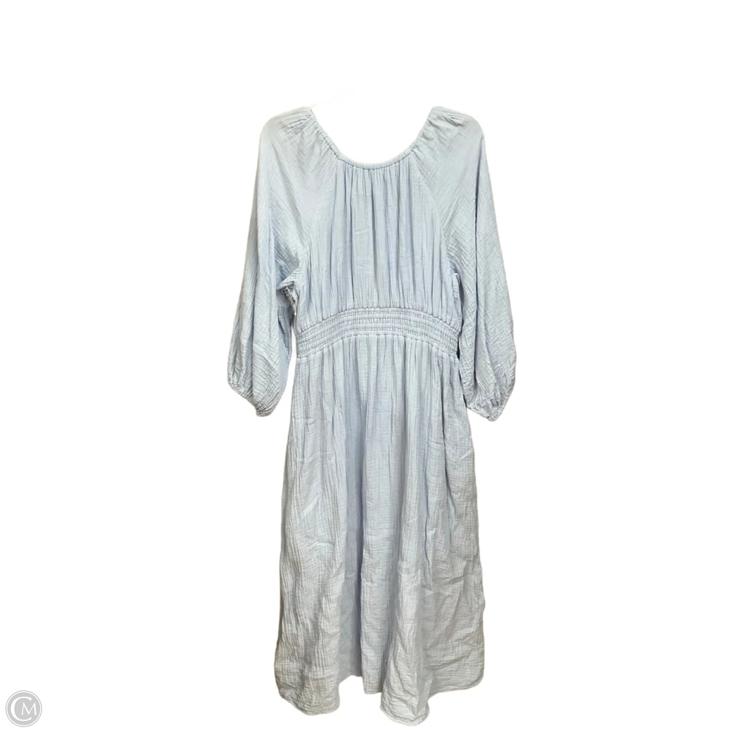 Dress Casual Maxi By J. Crew In Blue, Size: Xl