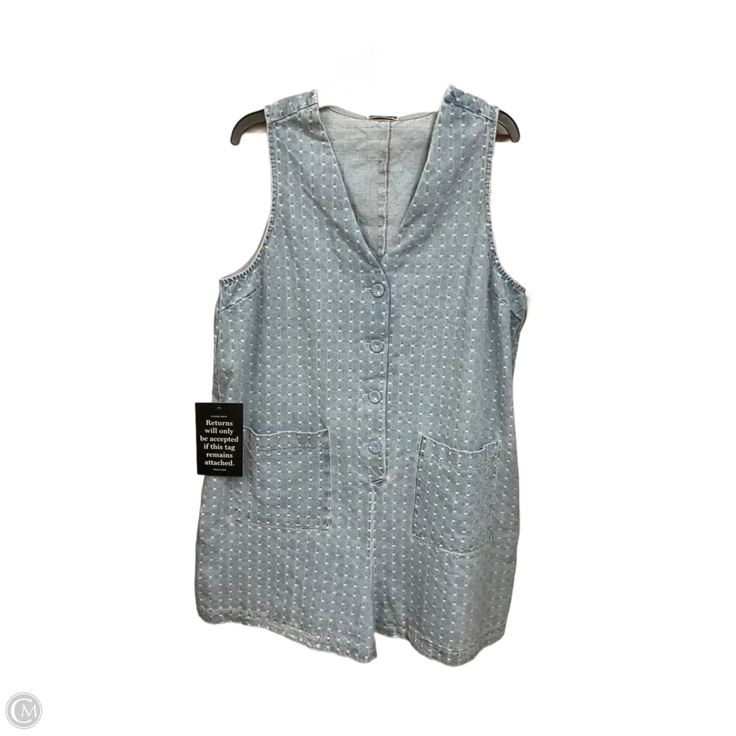Romper By Tuckernuck In Blue Denim, Size: Xl