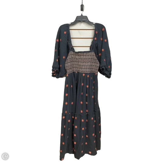 Dress Casual Maxi By Free People In Floral Print, Size: Xl