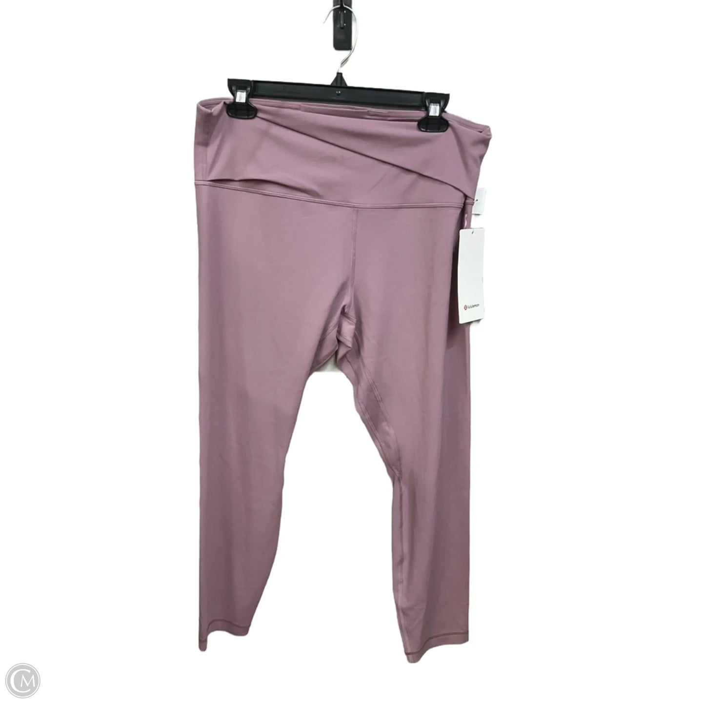 Athletic Leggings By Lululemon In Purple, Size: Xl