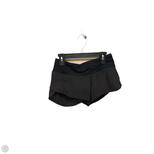 Athletic Shorts By Lululemon In Black, Size: Xs