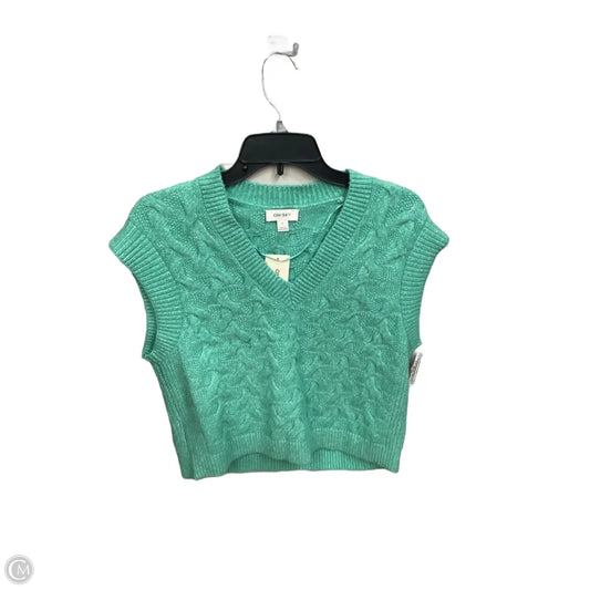 Vest Sweater By On 34th In Aqua, Size: S