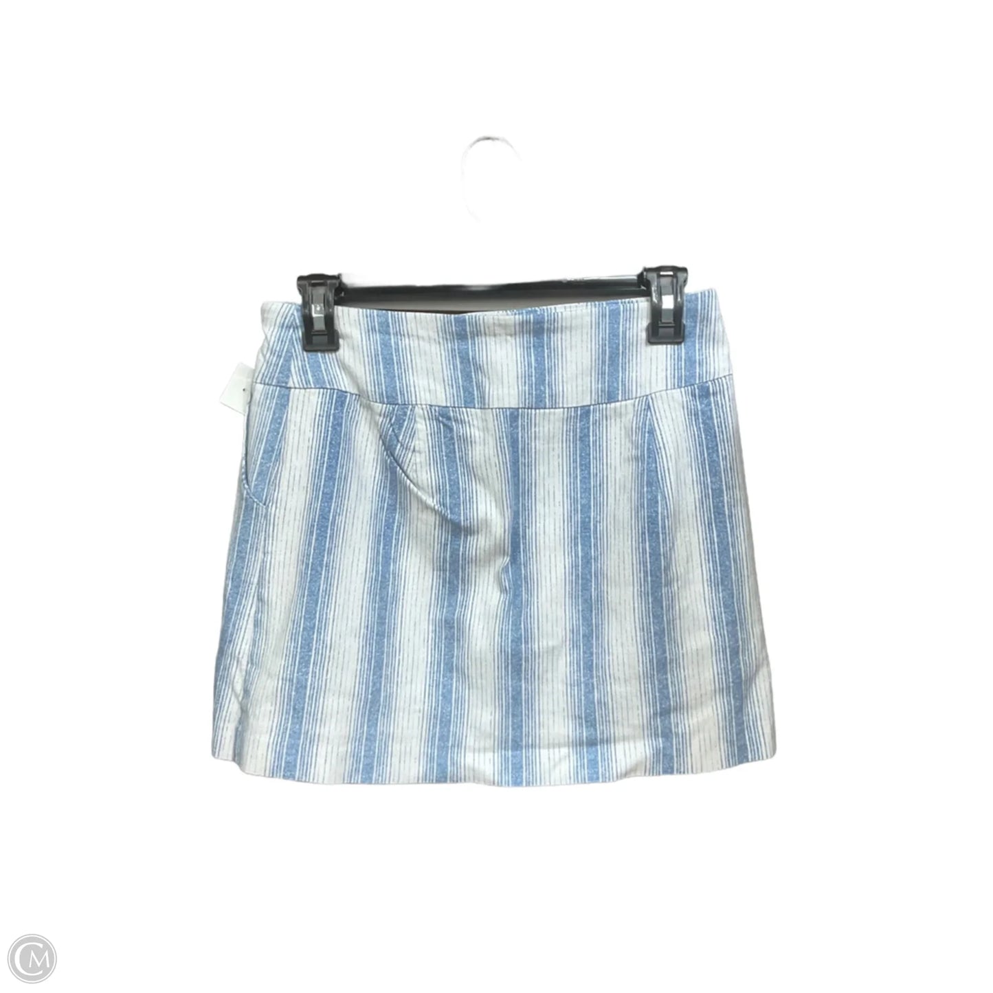 Skirt Mini & Short By Zac And Rachel In Striped Pattern, Size: 4p