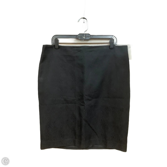 Skirt Mini & Short By Talbots In Black, Size: 16