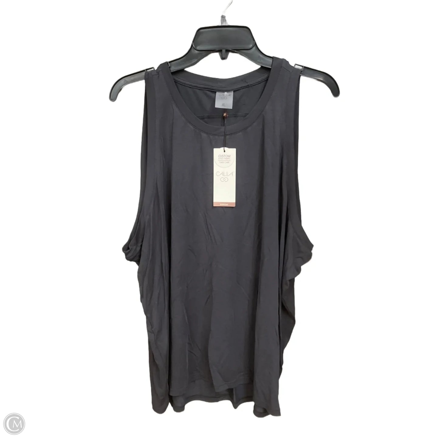 Athletic Tank Top By Calia In Grey, Size: Xl