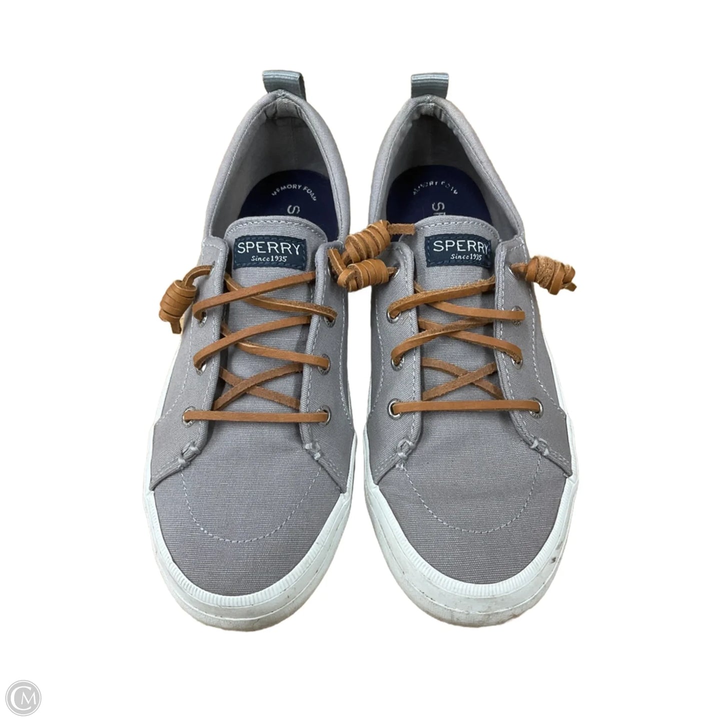 Shoes Flats By Sperry In Grey, Size: 7.5