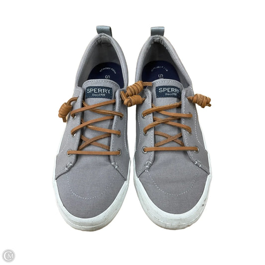 Shoes Flats By Sperry In Grey, Size: 7.5