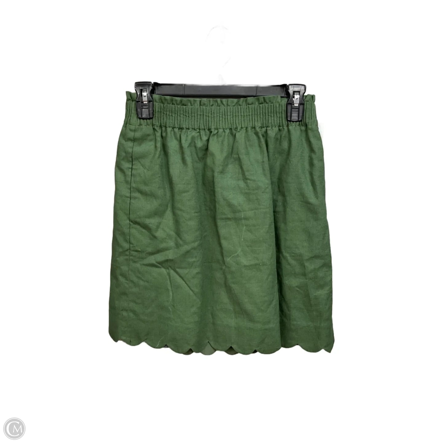 Skirt Mini & Short By J. Crew In Green, Size: 2