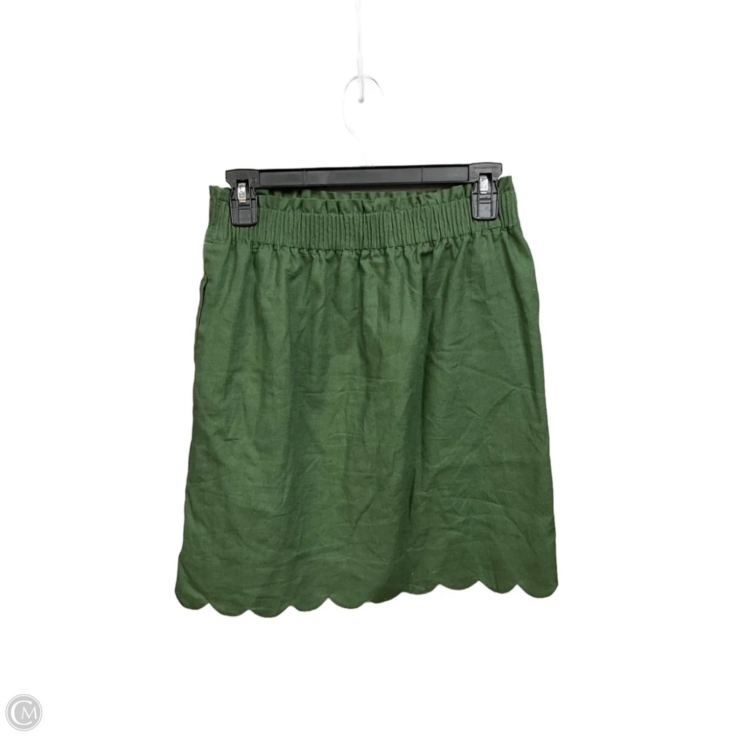 Skirt Mini & Short By J. Crew In Green, Size: 2