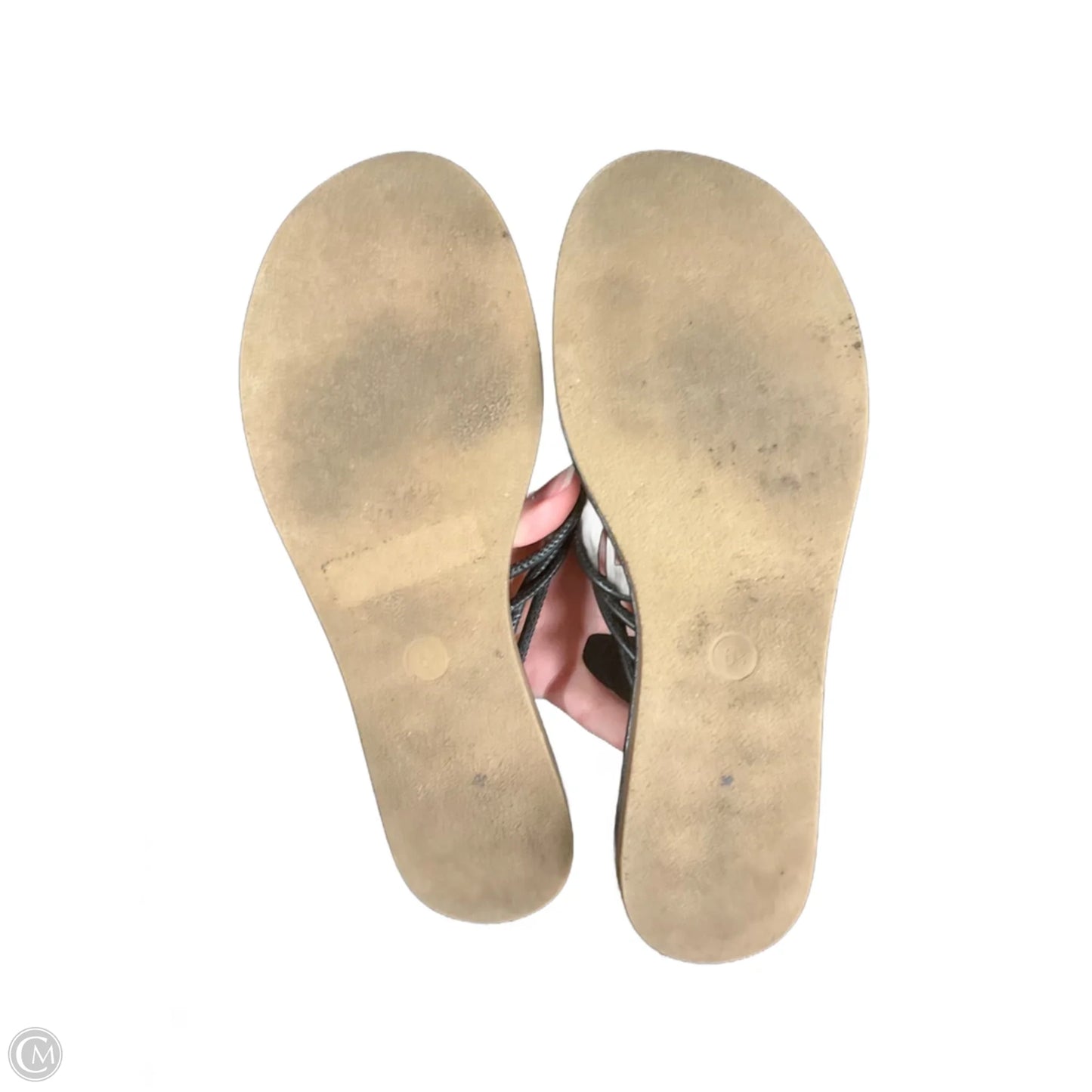 Sandals Flats By Universal Thread In Black, Size: 6.5