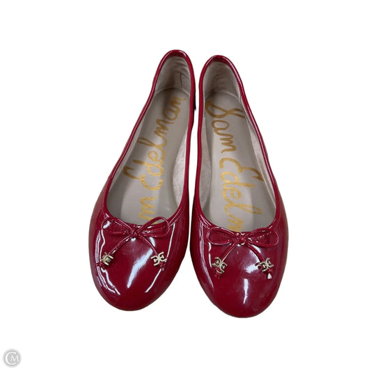 Shoes Flats By Sam Edelman In Red, Size: 7