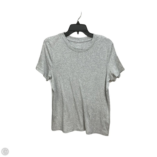 Top Short Sleeve Basic By Banana Republic In Grey, Size: Xl