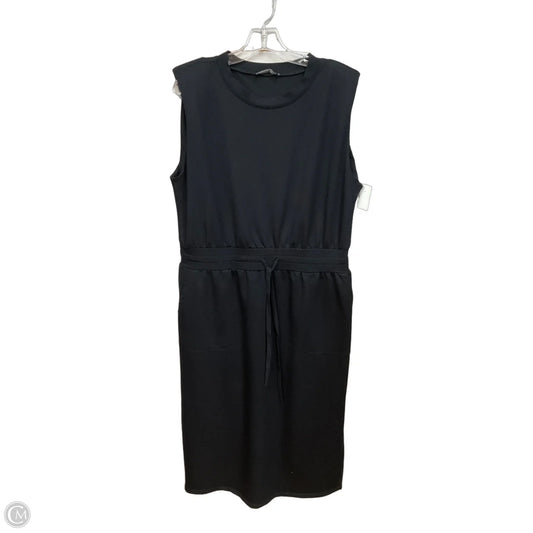 Dress Casual Midi By Black Tape In Black, Size: Xl