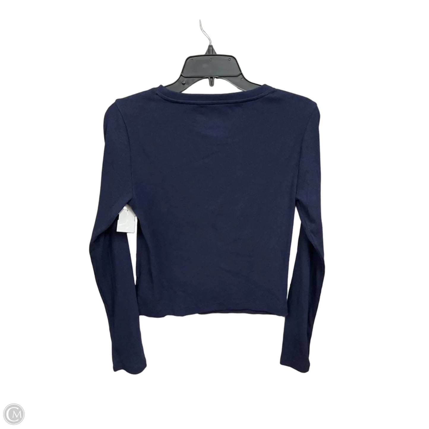 Top Long Sleeve Basic By Gap In Navy, Size: Mp