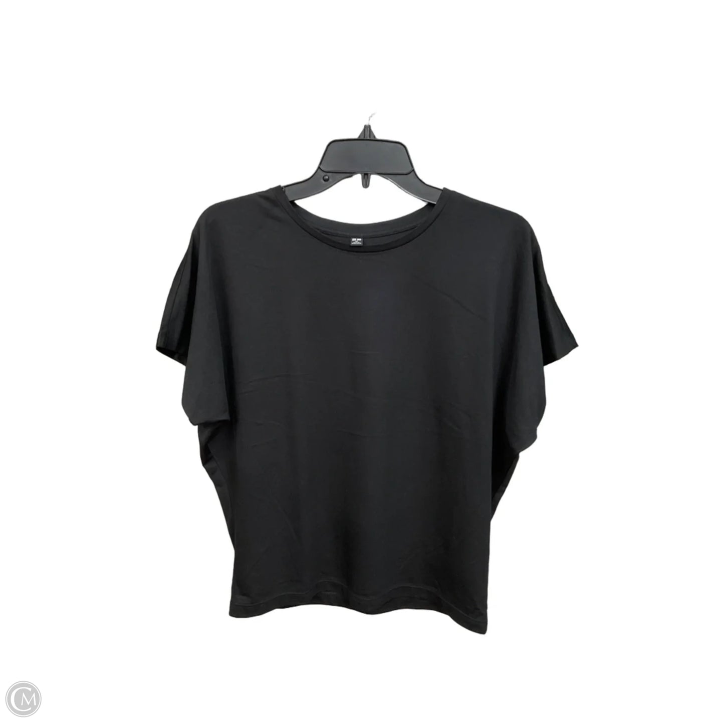 Top Short Sleeve Basic By Uniqlo In Black, Size: Xs