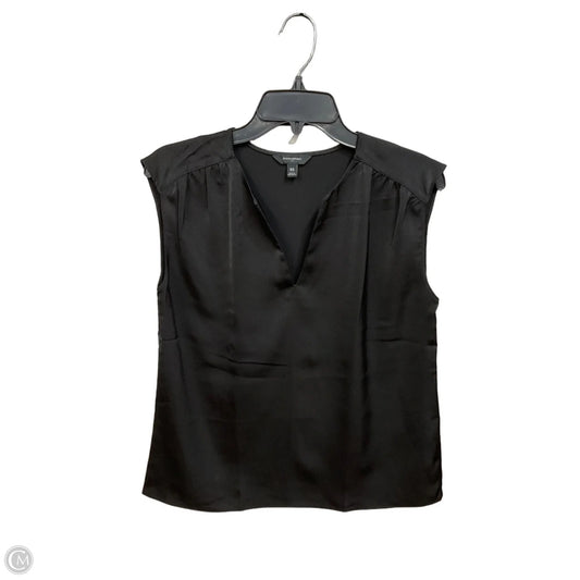 Blouse Sleeveless By Banana Republic In Black, Size: Xs