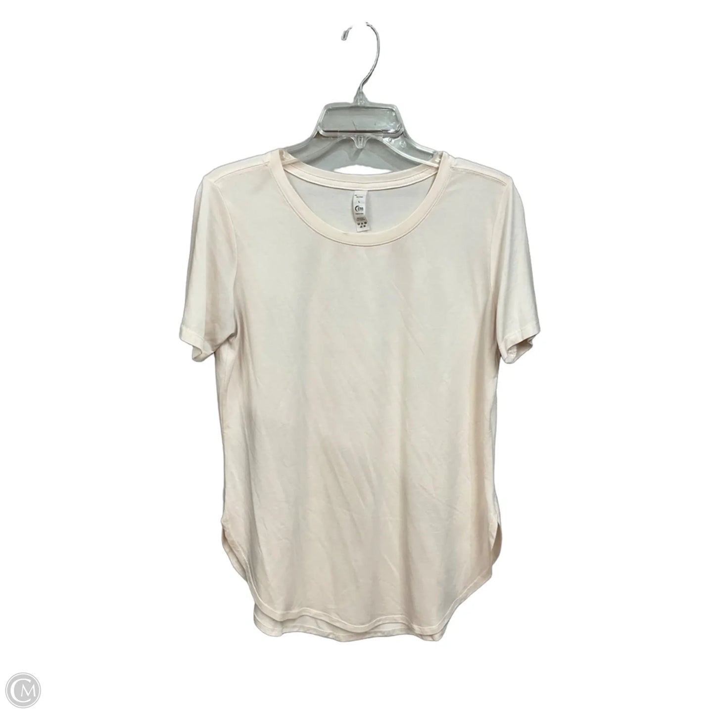 Athletic Top Short Sleeve By Zyia In Pink, Size: L