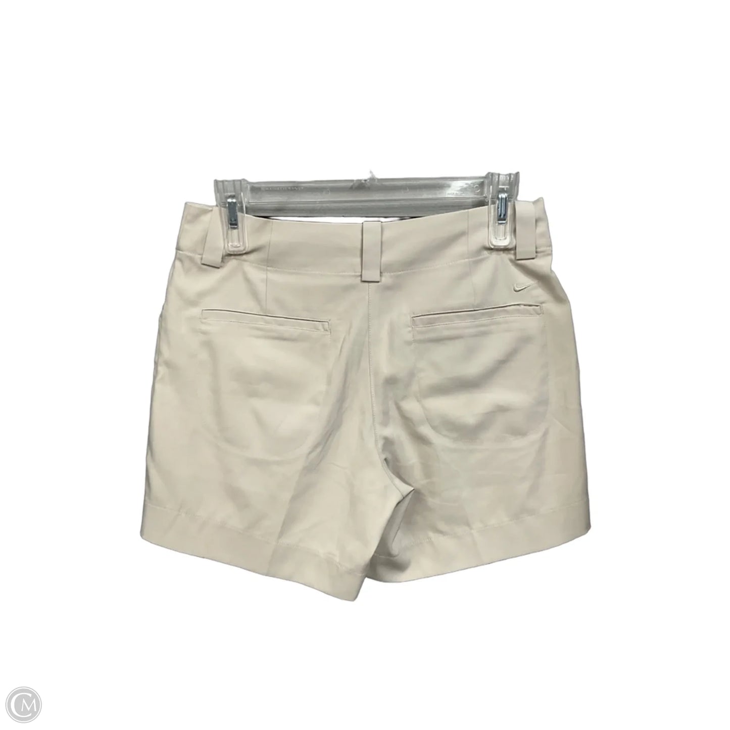Athletic Shorts By Nike Apparel In Tan, Size: Xs