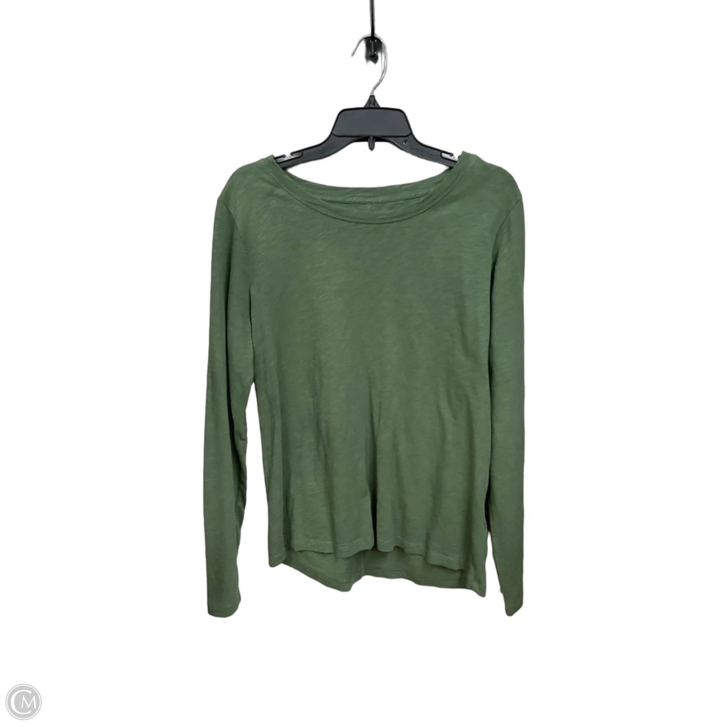 Top Long Sleeve Basic By J. Crew In Green, Size: L