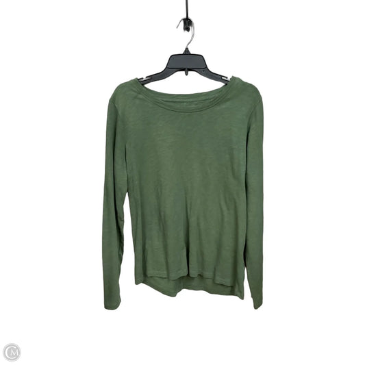 Top Long Sleeve Basic By J. Crew In Green, Size: L