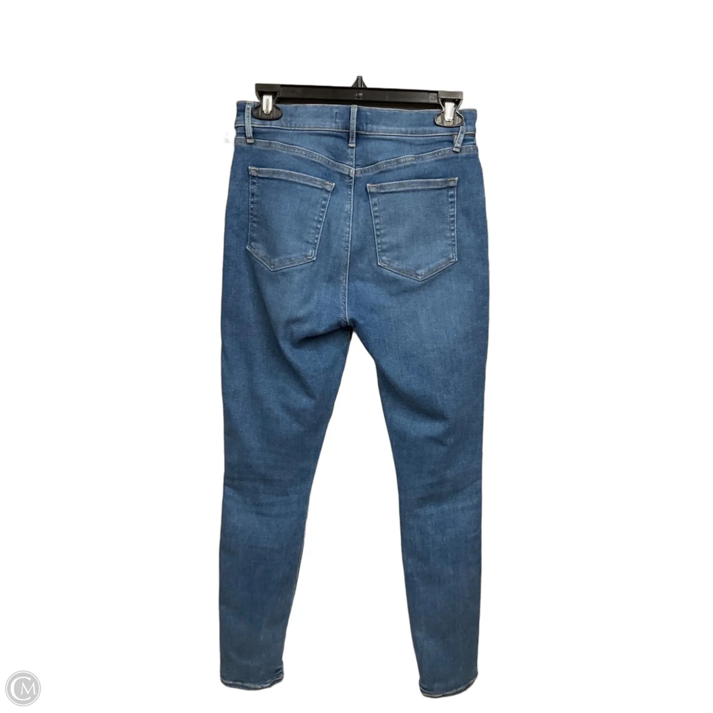 Jeans Skinny By Loft In Blue Denim, Size: 4