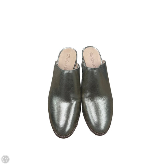 Shoes Heels Block By Madewell In Gold, Size: 7