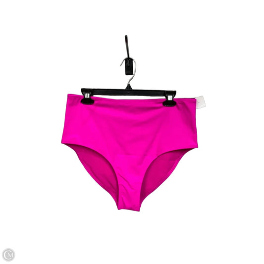 Swimsuit Bottom By Fashion Nova In Pink, Size: Xl