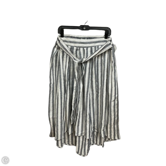 Skirt Midi By Max Studio In Striped Pattern, Size: Xl