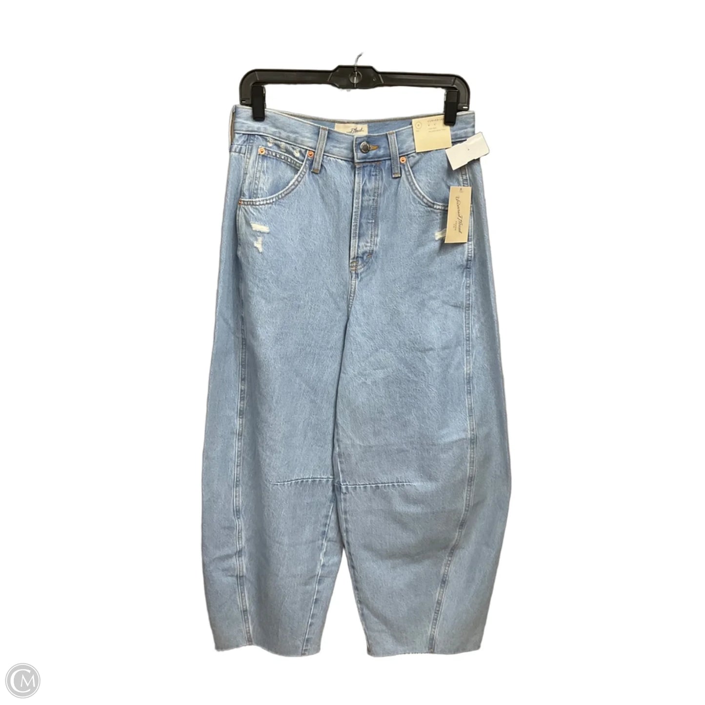 Jeans Wide Leg By Universal Thread In Blue Denim, Size: 6