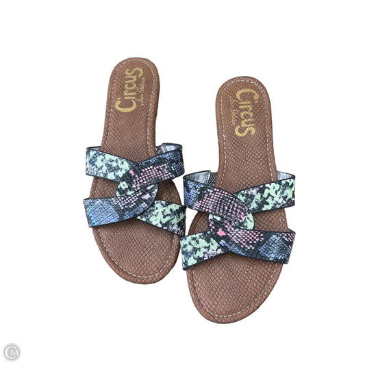 Sandals Flats By Sam Edelman In Brown, Size: 9