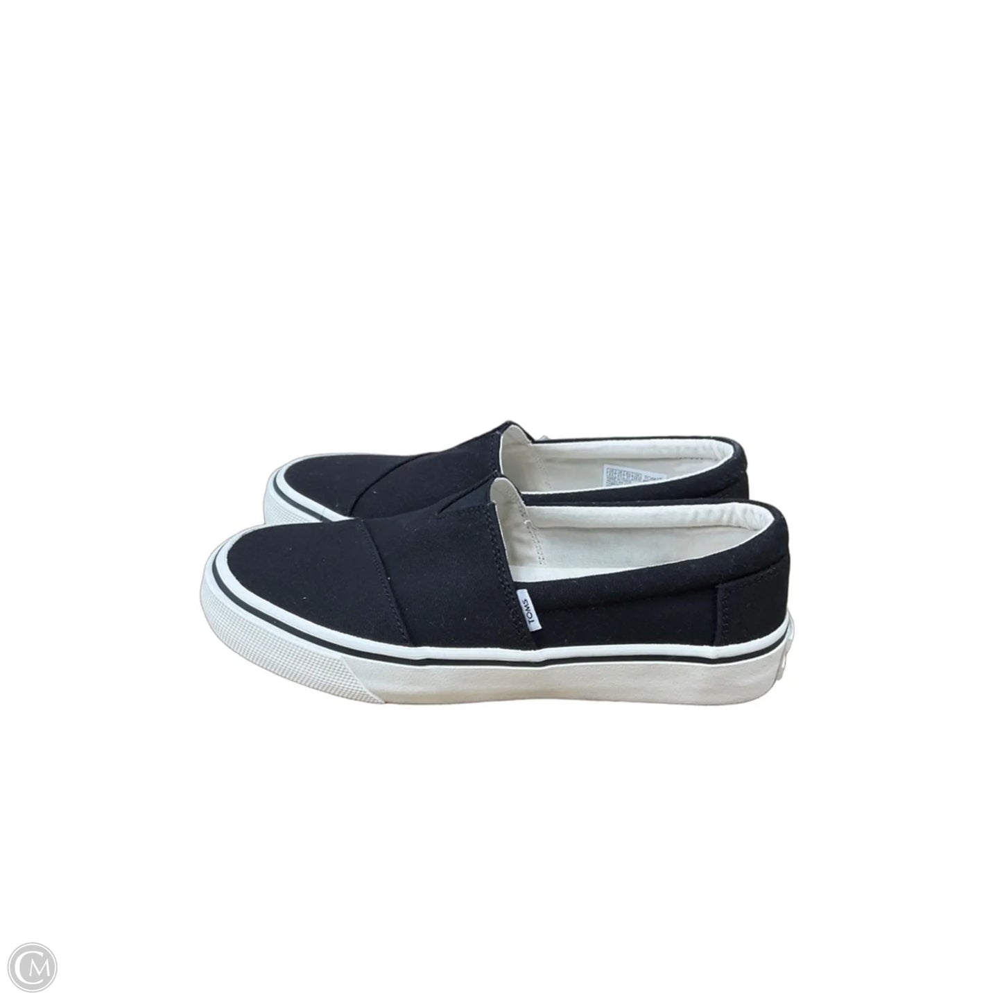 Shoes Flats By Toms In Black, Size: 6.5