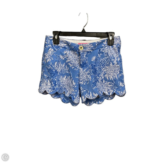 Shorts Designer By Lilly Pulitzer In Blue, Size: 0