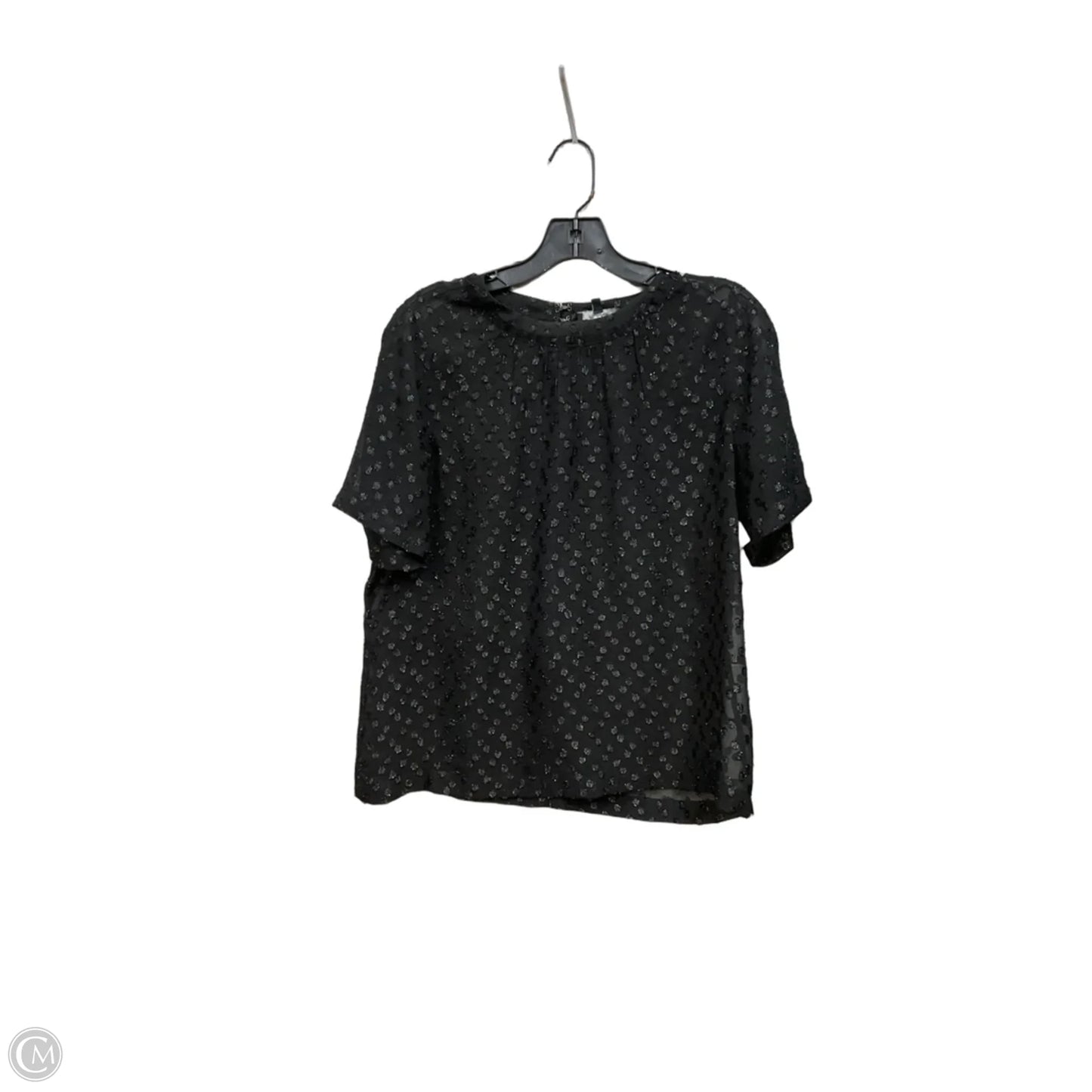 Top Short Sleeve By Madewell In Black, Size: L