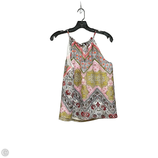 Top Sleeveless By Loft In Multi-colored, Size: S