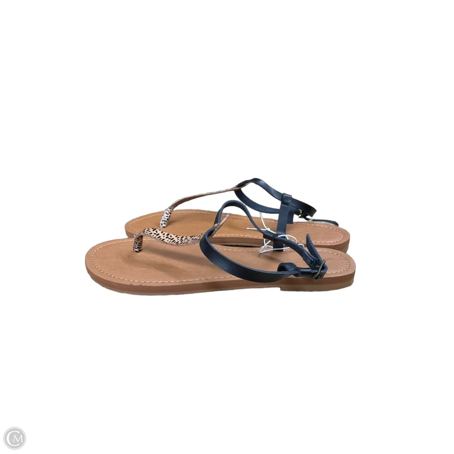 Sandals Flats By Universal Thread In Tan, Size: 10