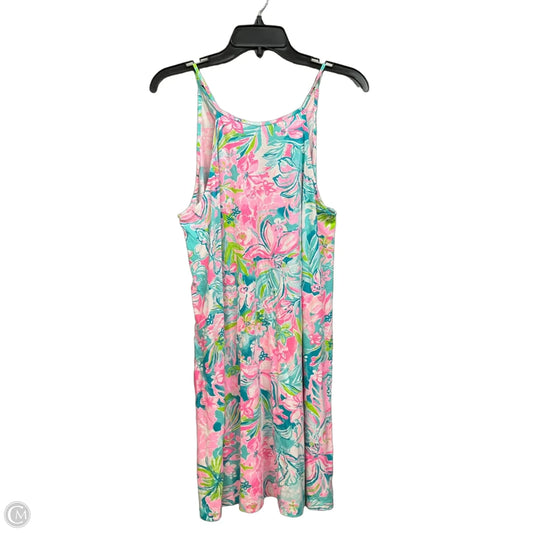 Dress Designer By Lilly Pulitzer In Floral Print, Size: M