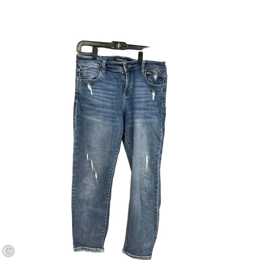 Jeans Skinny By Liverpool In Blue Denim, Size: 6