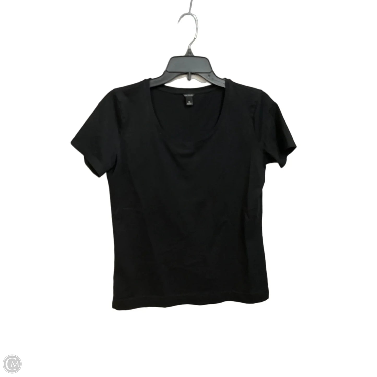 Top Short Sleeve Basic By Ann Taylor In Black, Size: M
