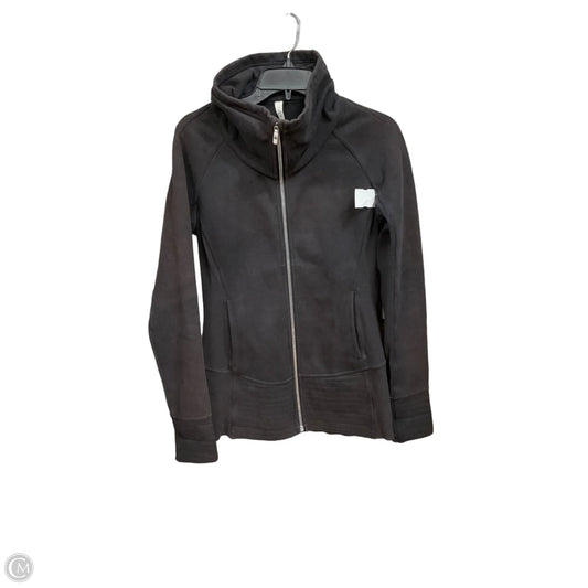 Athletic Jacket By Lululemon In Black, Size: S