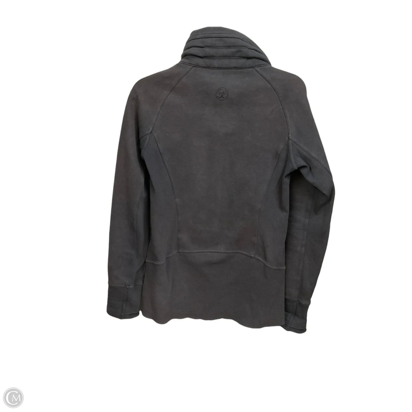 Athletic Jacket By Lululemon In Black, Size: S