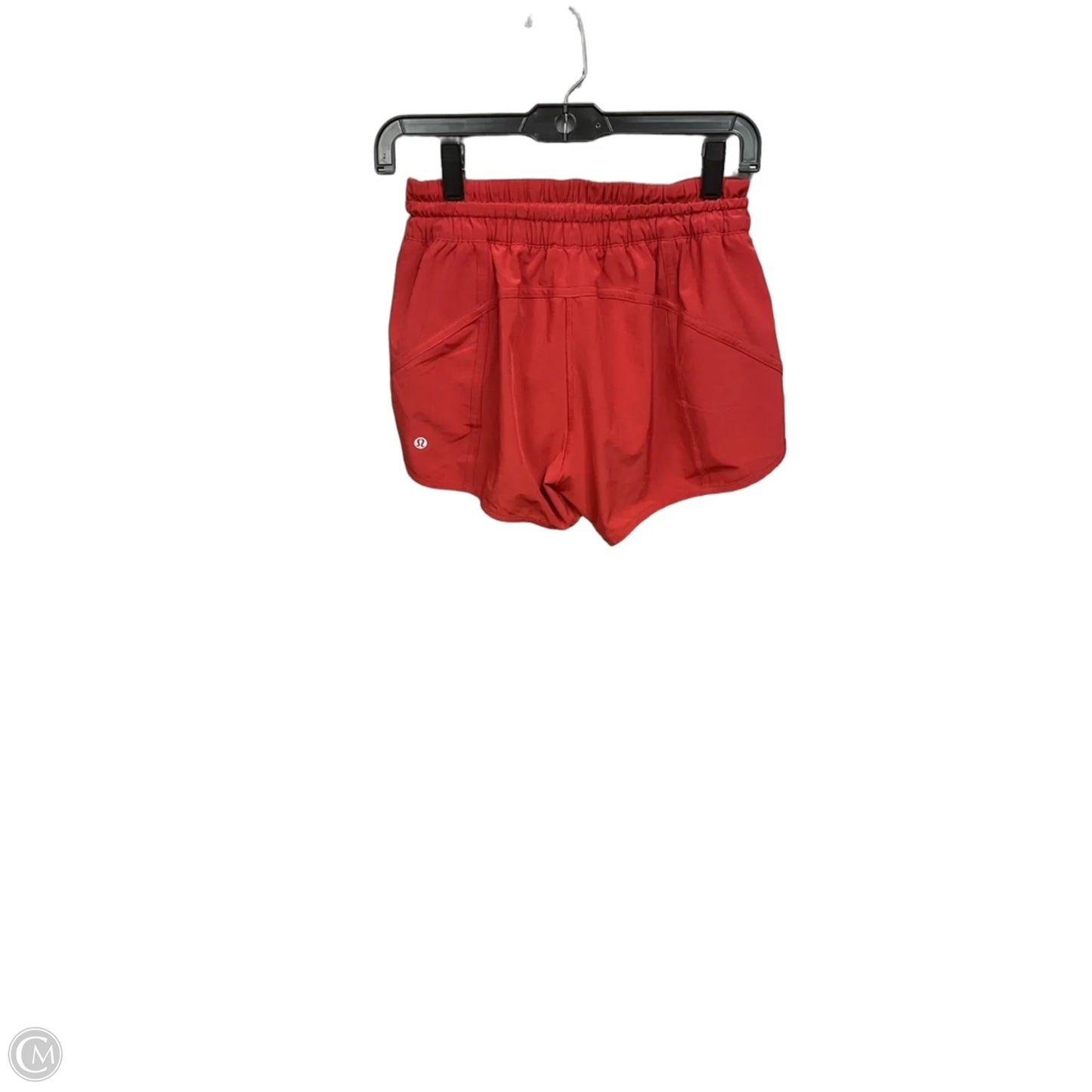 Athletic Shorts By Lululemon In Red, Size: 6