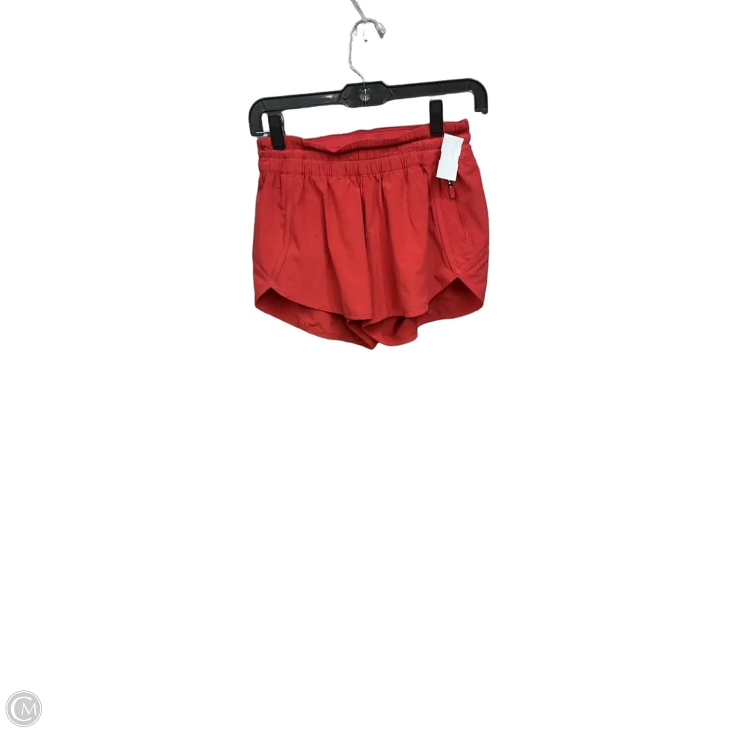 Athletic Shorts By Lululemon In Red, Size: 6