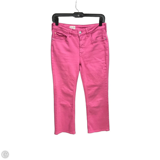Jeans Flared By Pilcro In Pink Denim, Size: 4
