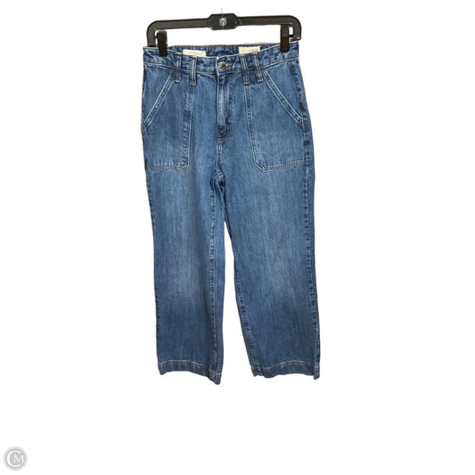 Jeans Wide Leg By Universal Thread In Blue Denim, Size: 4