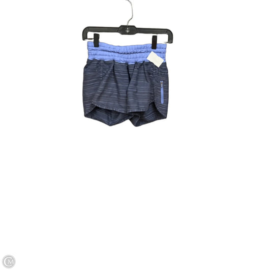 Athletic Shorts By Lululemon In Blue, Size: 6