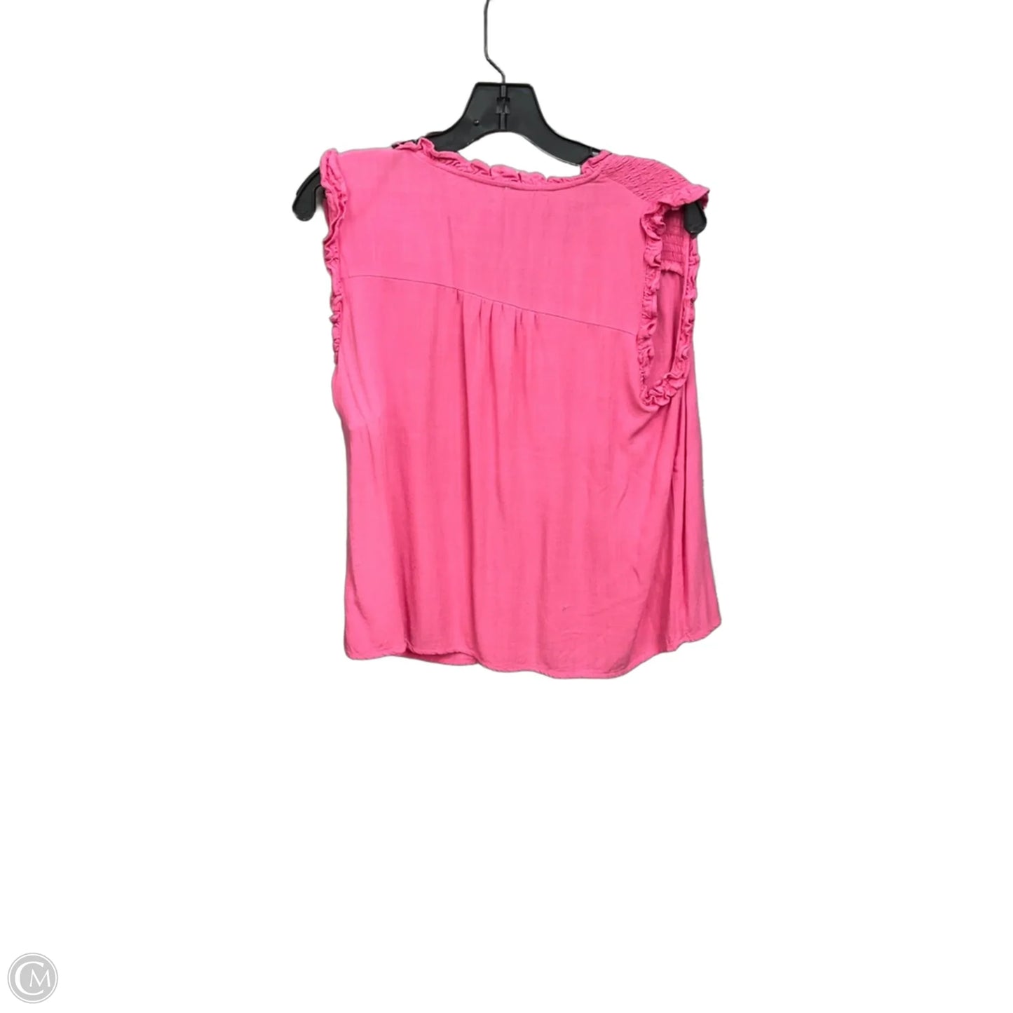 Top Sleeveless By Mine In Pink, Size: L