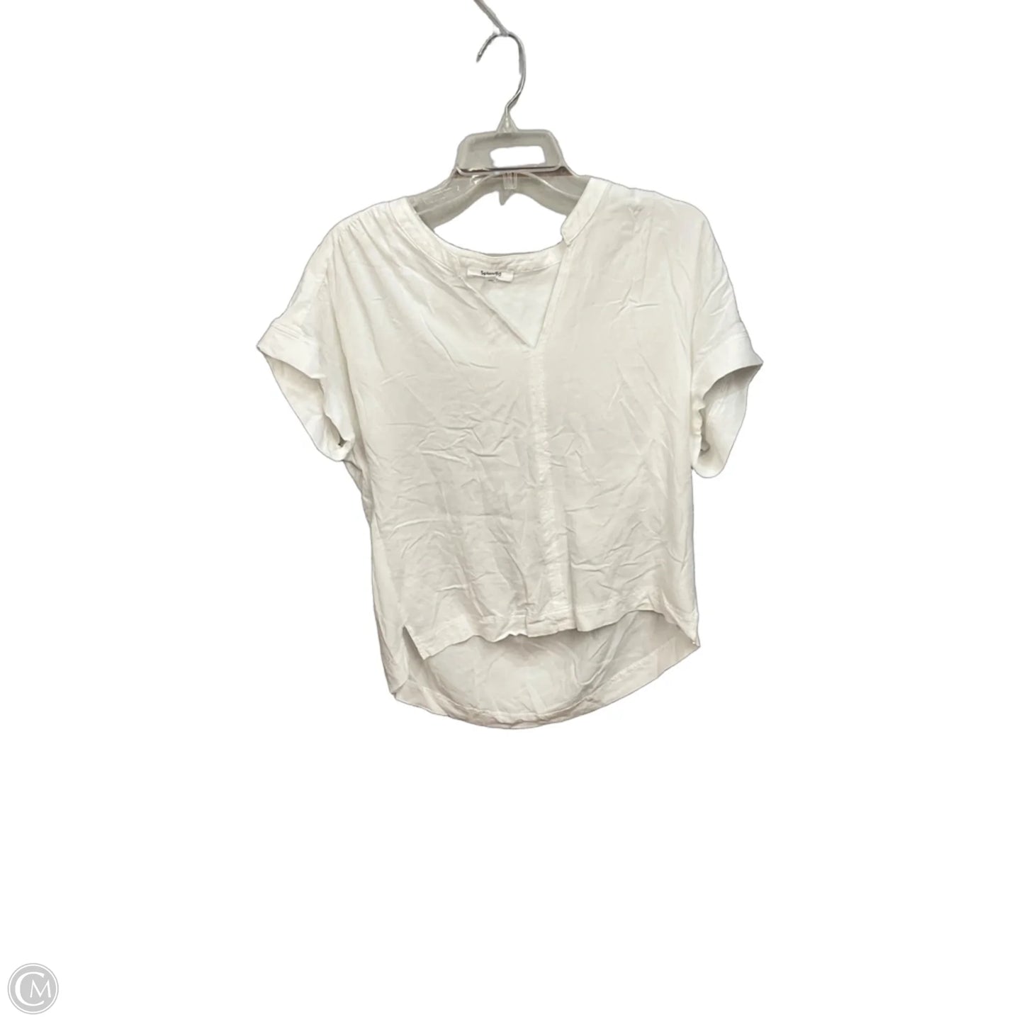 Top Sleeveless By Splendid In White, Size: M