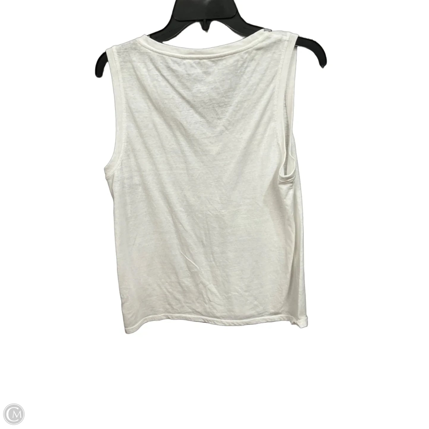 Tank Top By J. Crew In White, Size: L